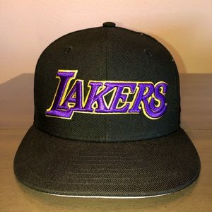Hat Club New Era 59Fifty LA Lakers Pink Bottom